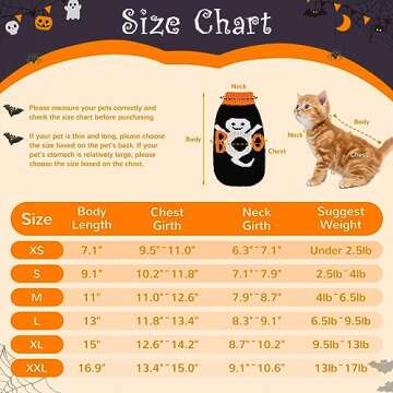 ShuRung 2Pcs Halloween Dog Sweaters Kitten Cat Knitwear Puppy Cat Halloween Pumpkin Ghost Sweater Pet Halloween Sweater Clothes Outfit Costume for Kittens Cats Puppies Small Medium Dogs XS