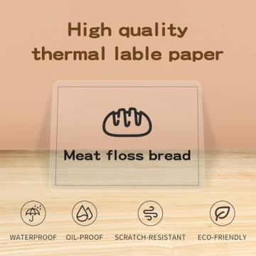 NIIMBOT Label Maker Tape - 1.57" x 1.18" Clear Labels