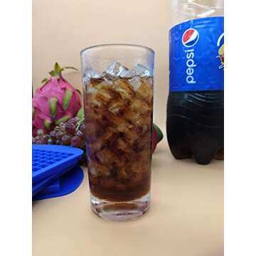 Silicone Mini Ice Cube Trays 3PACK 160 Grids Ices Mold Reusable BPA Free High-quality Silicone for Whiskey Cocktail Kitchen Holiday Bar Party Drinks