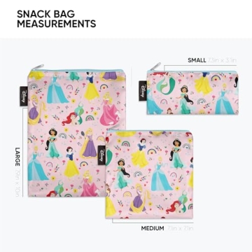 Simple Modern Disney Reusable Snack Bags for Kids
