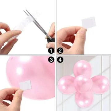 3000 Pcs Point Dots Balloon Glue for Craft Decoration
