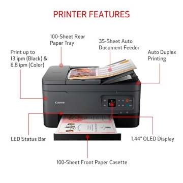 Canon PIXMA TR7020a Wireless All-in-One Printer Duplex Mobile