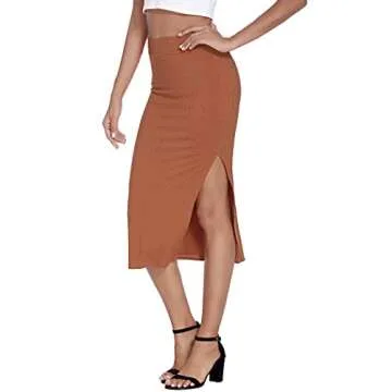 HOTLOOX Winter Pencil Skirt for Stylish Comfort