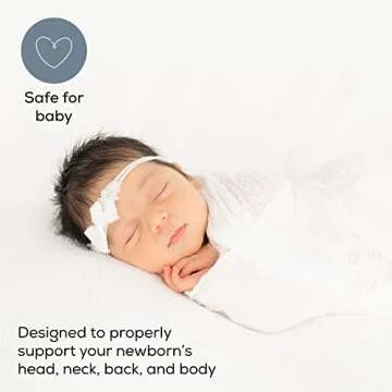 First Landings Newborn Photo Props Butterfly Wedge Posing Pillow - Soft Baby Photoshoot Props for In...