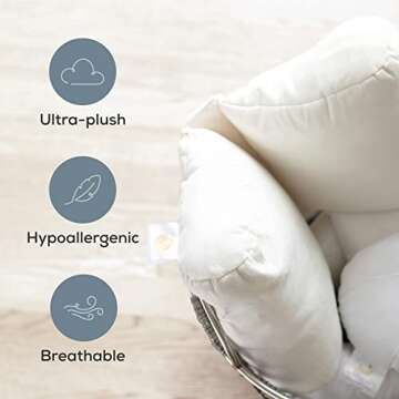 First Landings Newborn Photo Props Butterfly Wedge Posing Pillow - Soft Baby Photoshoot Props for Infant Boy or Girl - Baby Announcements Ideas (Butterfly Pillow)