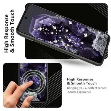 JZG 2+2+1 Pack Google Pixel 8 Screen Protector - Ultimate Protection