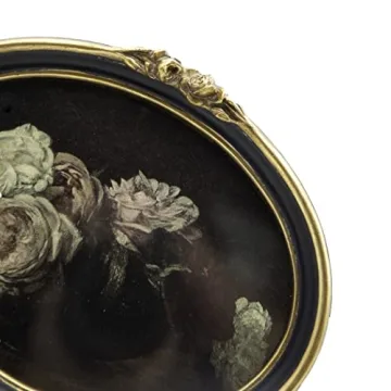 CISOO Vintage Oval Picture Frame 5x7 Elegant Home Decor