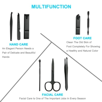 8 PCS Premium Manicure Set: Essential Grooming Kit