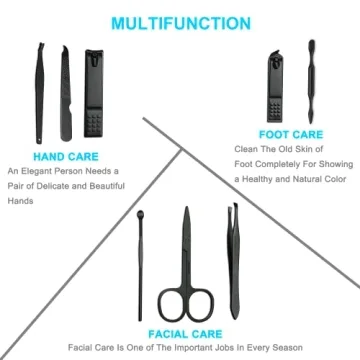 8 PCS Premium Manicure Set: Essential Grooming Kit