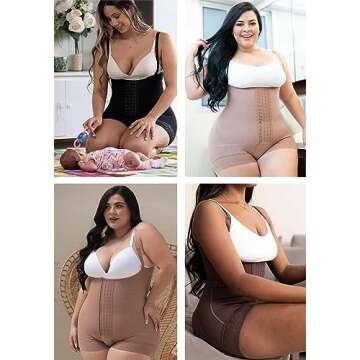 Sonryse Fajas Colombianas Postparto Cesarea Postpartum Girdle Stage 2 Faja Tummy Control For Women