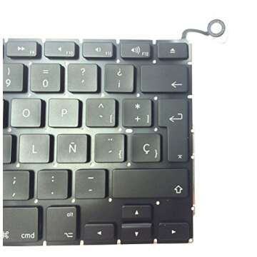 ITTECC Spanish Keyboard for Pro 13" A1278 - Backlit