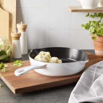 Buy Staub Cast Iron 8.5-inch Deep Skillet - Stylish & Durable