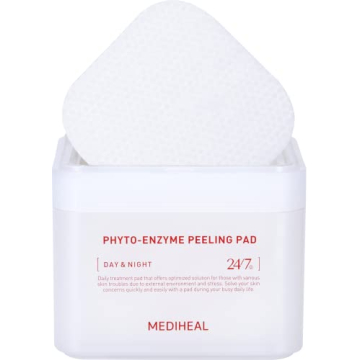 MEDIHEAL Phyto Enzyme Peeling Pads - Vegan Resurfacing Pads with Papaya Enzymes - Pore Tightening & ...
