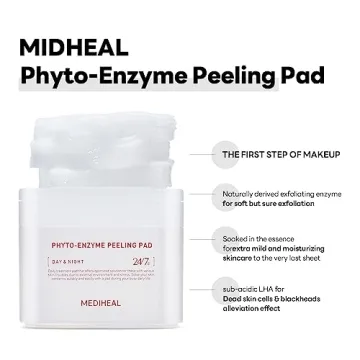 Mediheal Phyto Enzyme Peeling Pads for Radiant Skin