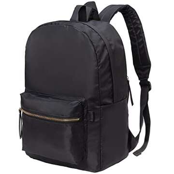 HawLander Stylish Lightweight Backapck for Work and School