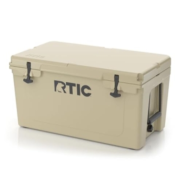 RTIC 65 QT Ultra-Tough Cooler Hard Insulated Portable Ice Chest Box for Beach, Drink, Beverage, Camp...