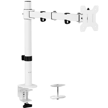 VIVO Single Monitor Arm Desk Mount, Holds Screens up to 32 inch Regular and 38 inch Ultrawide, Fully...