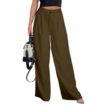 Buy Dokotoo High Waisted Wide Leg Pants for Women