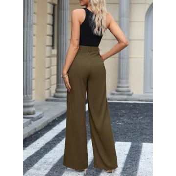 Buy Dokotoo High Waisted Wide Leg Pants for Women