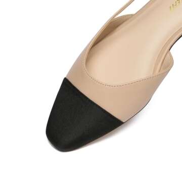 Elegant Athlefit Slingback Flats for Women