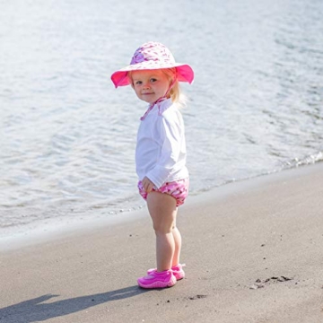 Reusable Swim Diaper for Toddler Girls - Light Pink Stripe