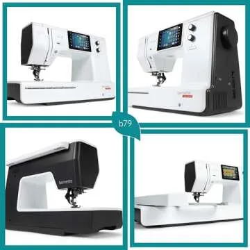 Bernette B79 Sewing & Embroidery Machine - Deluxe Embroidery Design Tools Bundle (Over $500 Embroidery Design Tools and 60 pcs Northern Lights Thread)