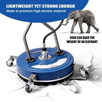 MEKOH 20” Pressure Washer Surface Cleaner - Fast & Efficient
