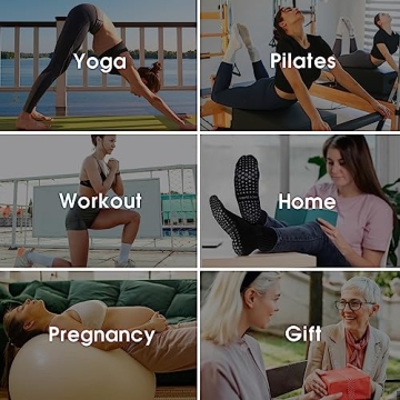 FlexFit Pilates Socks: Comfort and Grip for Fitness and More