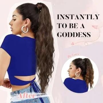Flufymooz Flexible Ponytail Extension for Women