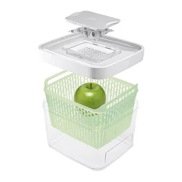 Keep Produce Fresh with OXO GreenSaver Keeper - 4.3 Qt