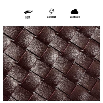 Waiyqju Mini Small Size Braided Luxury Leather Women's top Handle Handbag Fashion Travel Daily Satchel