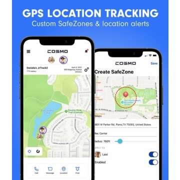 JrTrack 2 SE Smart Watch for Kids by Cosmo | 4G Phone Calling & Text Messaging | SIM Card & Flexible Data Plans | GPS Tracker Watch for Kids | Children’s Smartphone Alternative (Black)