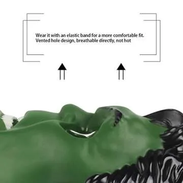 Avazera Hulk mask for Kids，Superhero Costumes Children's Birthday Parties, Hulk Toys Gifts for Halloween Cosplay Parties (Hulk Mask)