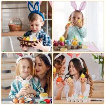 Easter Teething Toys for Toddlers - Soft Silicone Chew Toys