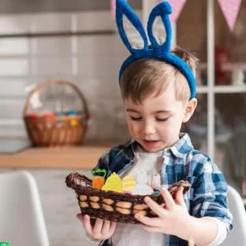 Easter Teething Toys for Toddlers - Soft Silicone Chew Toys