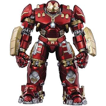 threezero The Infinity Saga: Iron Man Mark 44 Hulkbuster 1:12 Scale DLX Collectible Figure, Multicol...