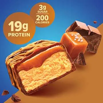 Pure Protein Bars, Chocolate Salted Caramel Energy Snack