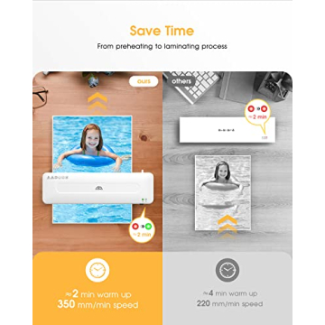 Crenova A3 Laminator Machine with 20 Laminating Pouches