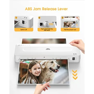 Crenova A3 Laminator Machine with 20 Laminating Pouches