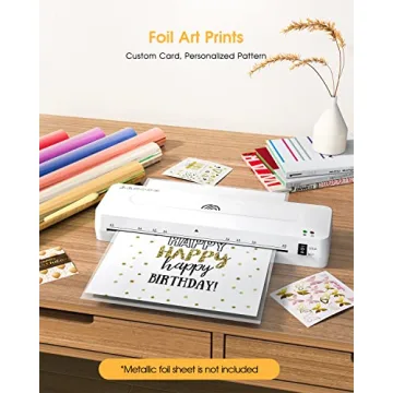 Crenova A3 Laminator Machine with 20 Laminating Pouches