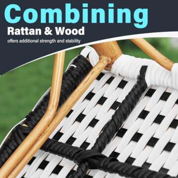 ECOTOUGE French Bistro Chair Set - Versatile Seating Style