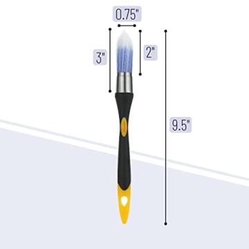Bates Trim Brush for Precision Painting and Edging