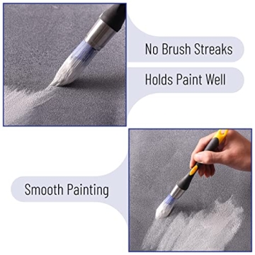 Bates Trim Brush for Precision Painting and Edging