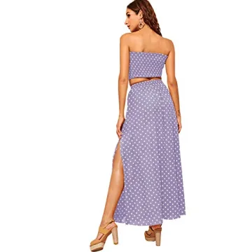 Floerns Women's Summer Printed 2 Piece Outfit - Stylish & Comfortable