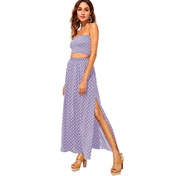 Floerns Women's Summer Printed 2 Piece Outfit - Stylish & Comfortable