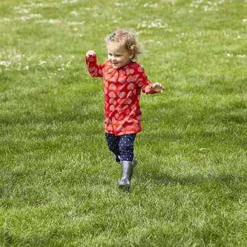 Western Chief Girl's Glitter Waterproof Rain Boot with Easy Pull on Handles, Perfect Lightweight Rain Boots for Kids