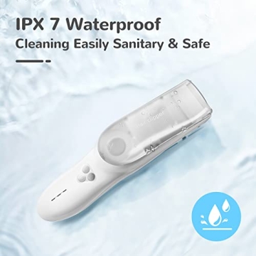 FERRISA Baby Hair Clippers with Vacuum for Easy Grooming