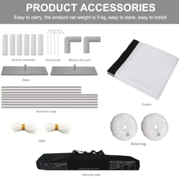 100 Inch Portable Projector Screen for Outdoor Movies