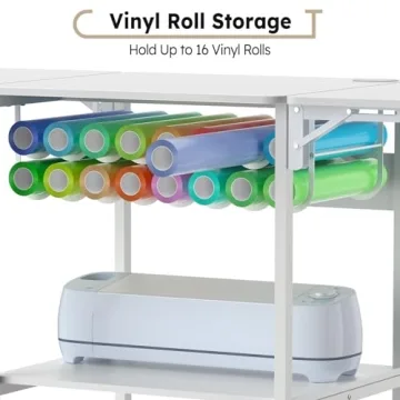 Craft 3 Tier Movable Heat Press Table for Creators