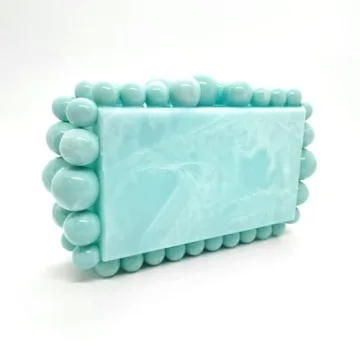 CUXVA Acrylic Evening Clutch - Elegant & Versatile Handbag